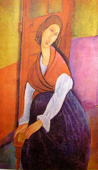 Amedeo Modigliani Portrait of Jeanne Hebuterne